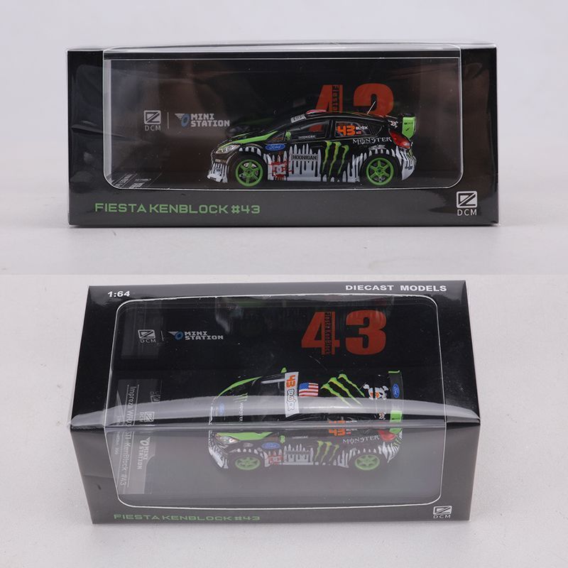 DCM 1/64 Ford Fiesta ST & Focu - Building Blocks recension och pris