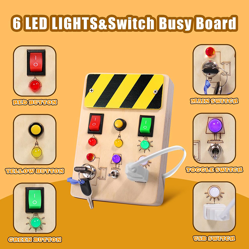 Montessori Busy Board Baby Sen - Montessori Wooden Busy Board Toddler recension och pris