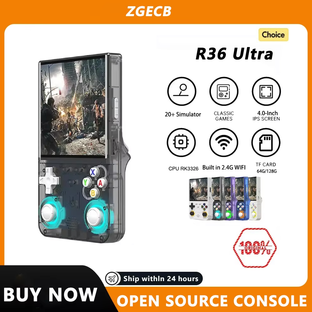 FLLAPT R36Ultra Retro Handheld - Retro Handheld Game Console R36S recension och pris