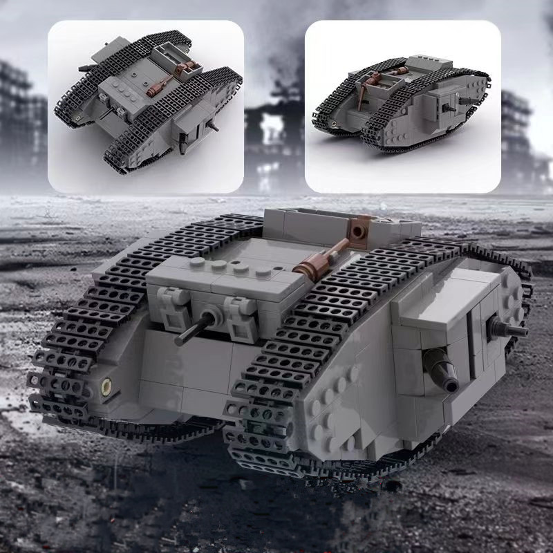 Hot Germany Military Building  - Lego Compatible Military Tank recension och pris
